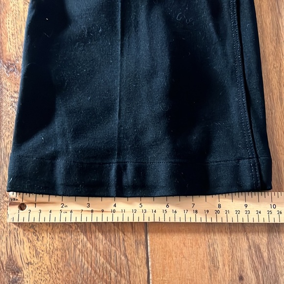 7 For All Mankind Ginger 32 Black Flared Pants - Picture 12 of 12